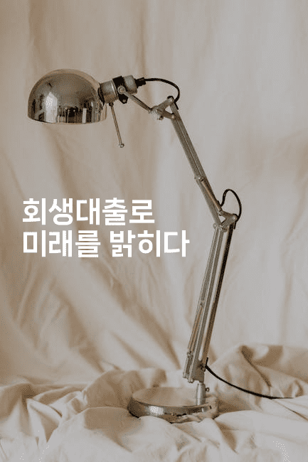 회생대출로 미래를 밝히다